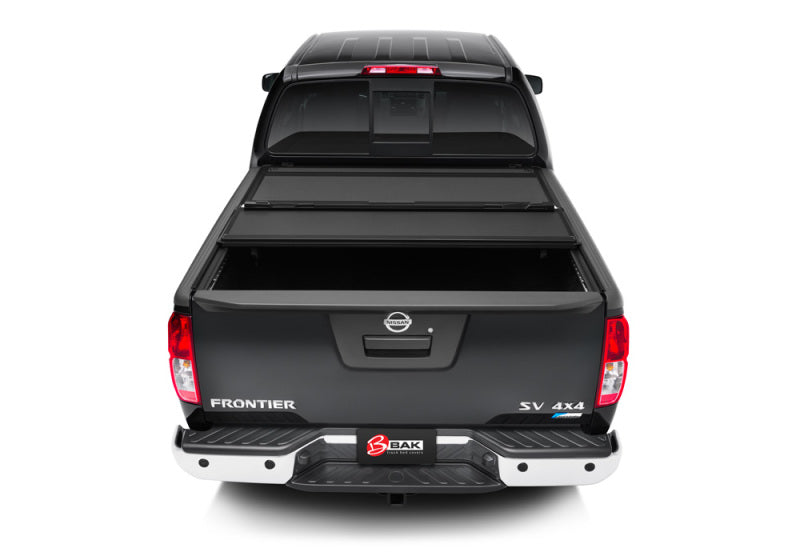 BAK 448506 BAKFlip MX4 Hard Folding Tonneau Cover for 2005-2021 Nissan Frontier