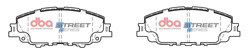 DBA Front Street Series Brake Pads | Toyota Corolla Hatchback (19-22) (DB15043SS)
