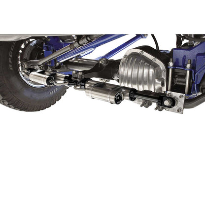 Fabtech Dual Dirt Logic 2.25in Stainless Steel Steering Stabilizer Kit | Ford F250/350 4WD (99-04) (FTS221152)