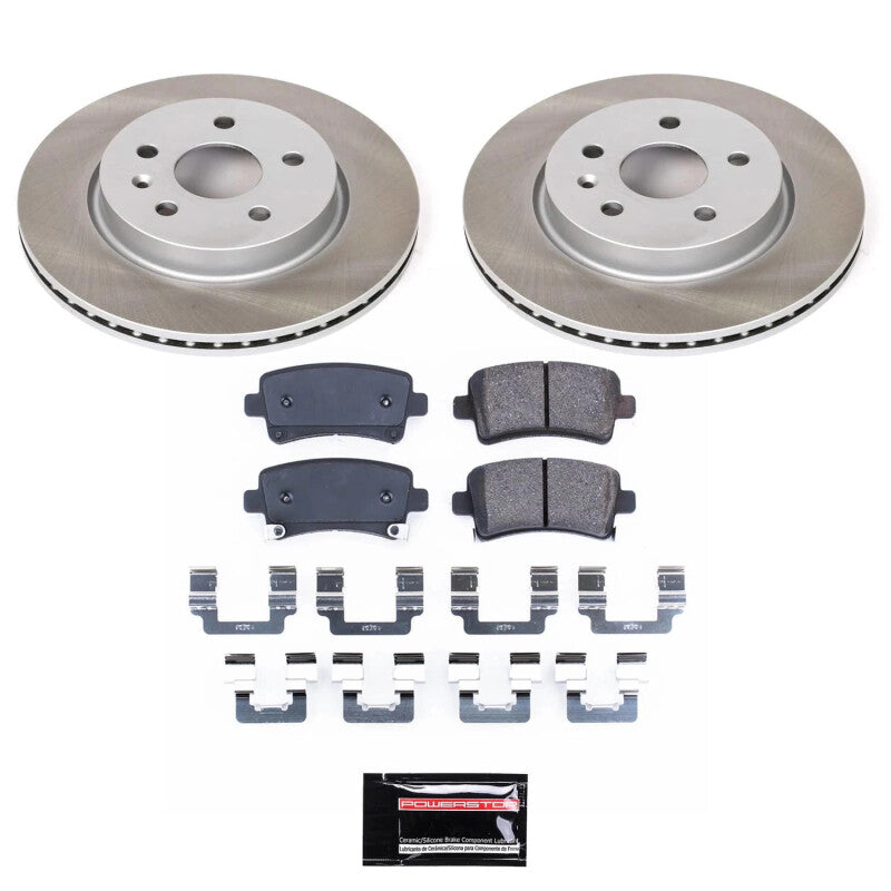 PowerStop Rotor Kit | 2010–2011 Saab 9-5 (SC5547)