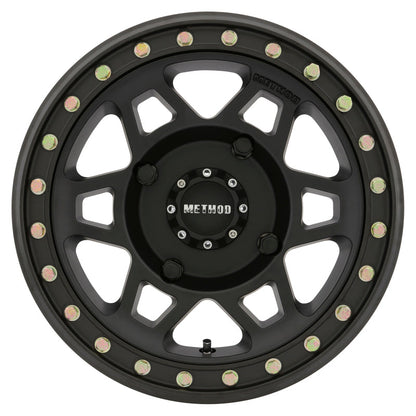 (set of 4) Method Wheels MR405 Matte Black | 15x7" +38mm | 4x156mm Wheel