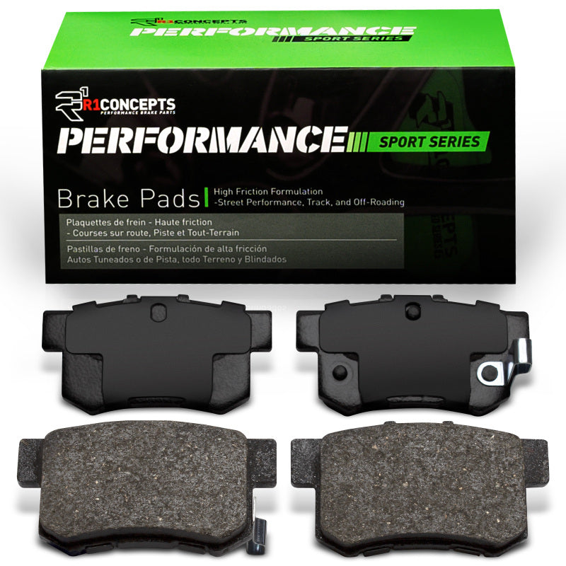 R1 Perf 1987-2022 Acura Integra Rear Sport Pads | Integra (87-22) (2115-0537-00)