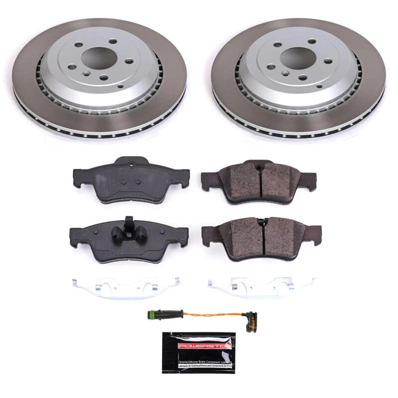 PowerStop 06-07 Mercedes-Benz R500 Rear Semi-Coated Rotor Kit (SC6708)