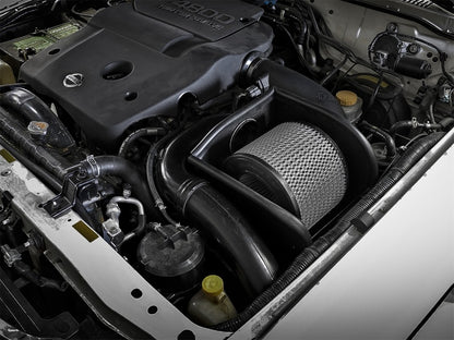 aFe 54-13012D Magnum FORCE Stage-2 Pro DRY S Cold Air Intake For Nissan Patrol