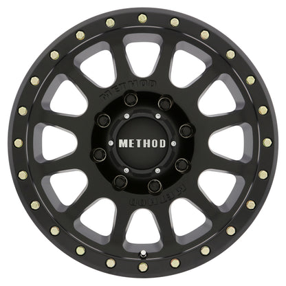 Method MR305-HD NV Matte Black | 18x9" +18mm | 8x180mm Wheel