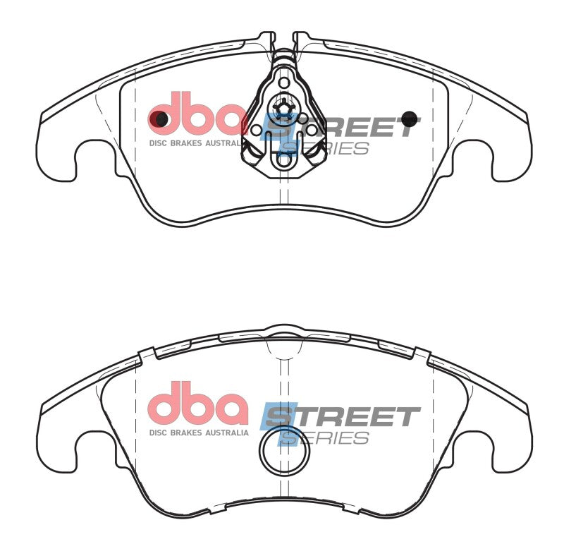 DBA Front Street Series Brake Pads | Audi A4 Sedan (09-16) (DB2186SS)