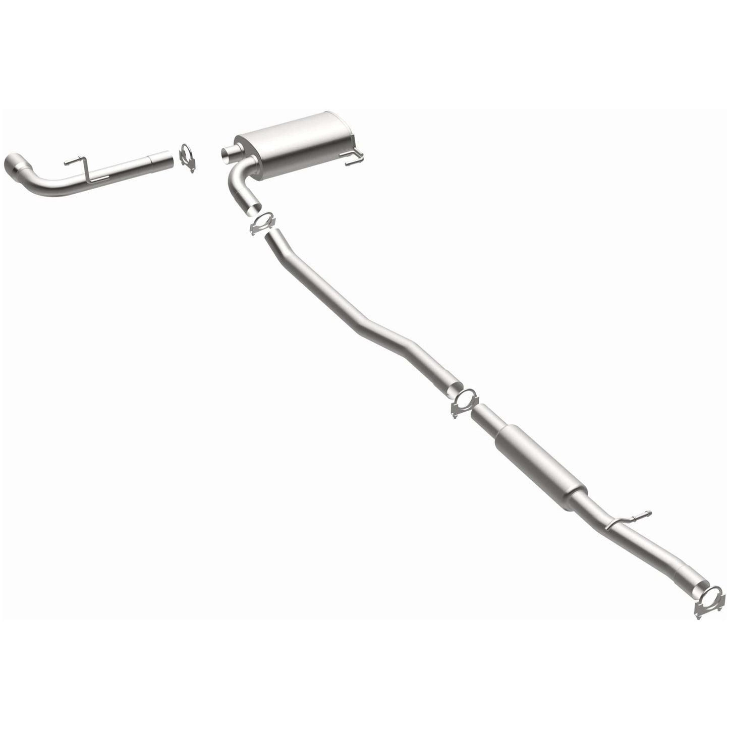 BRExhaust 2012-2017 Jeep Direct-Fit Replacement Exhaust System