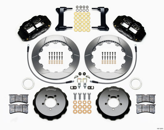 Wilwood Narrow Superlite 6R Front Hat Kit | Subaru WRX (99-12) w/ Lines (140-12874)