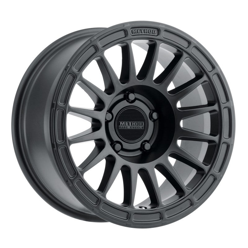 (set of 4) Method MR314 Matte Black | 17x7.5" +30mm | 5x108mm Wheel