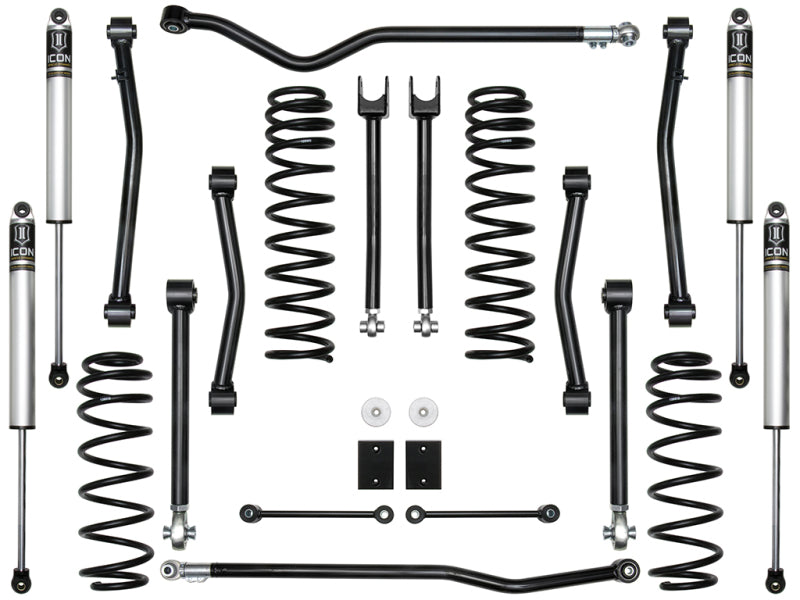 ICON K22014 Stage-4 2.5" Suspension Lift Kit for 18-22 Jeep Wrangler JL