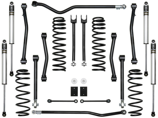 ICON K22014 Stage-4 2.5" Suspension Lift Kit for 18-22 Jeep Wrangler JL