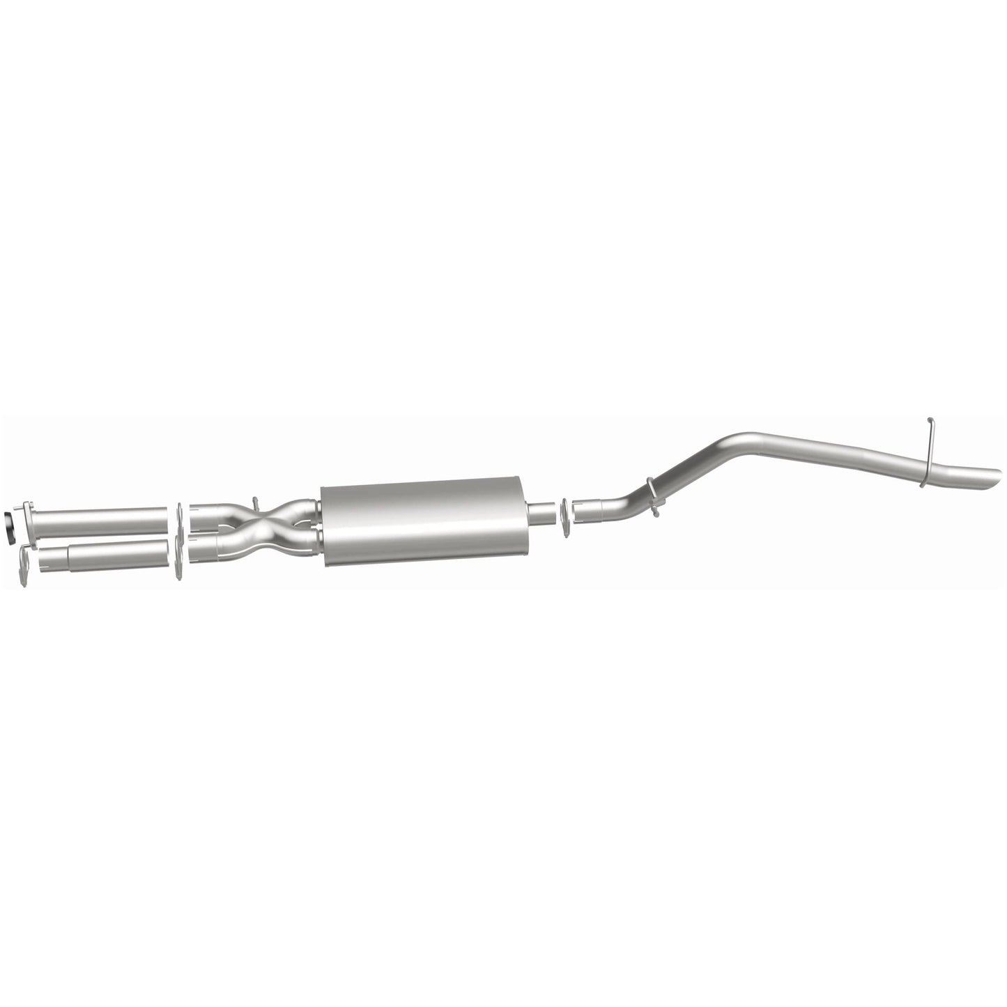 BRExhaust 2003-2006 Hummer H2 6.0L Direct-Fit Replacement Exhaust System