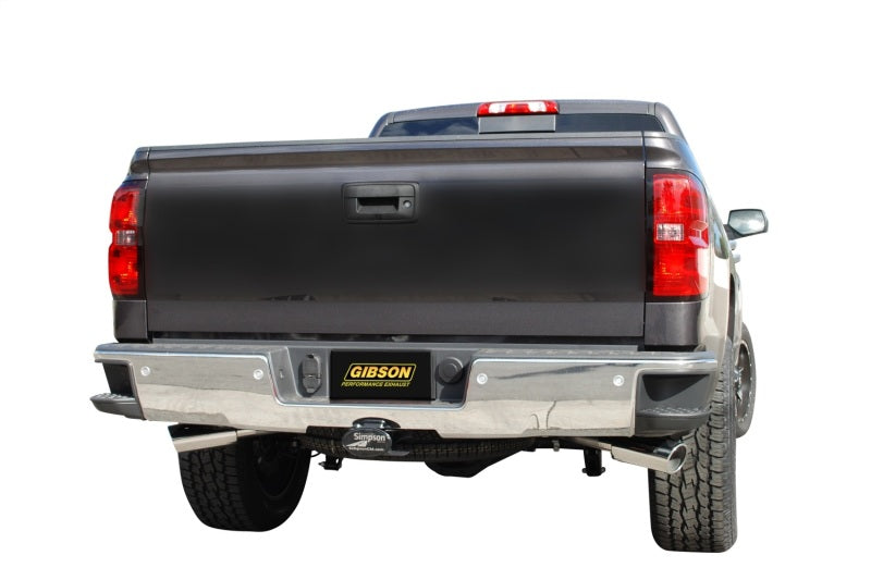 Gibson 3.5in/2.25in Dual Extreme Cat-Back Exhaust | GMC Sierra 1500 Denali (14-18) (65665)