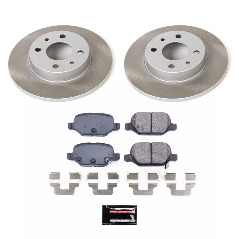 PowerStop Rotor Kit | 2012–2019 Fiat 500 (SC6292)