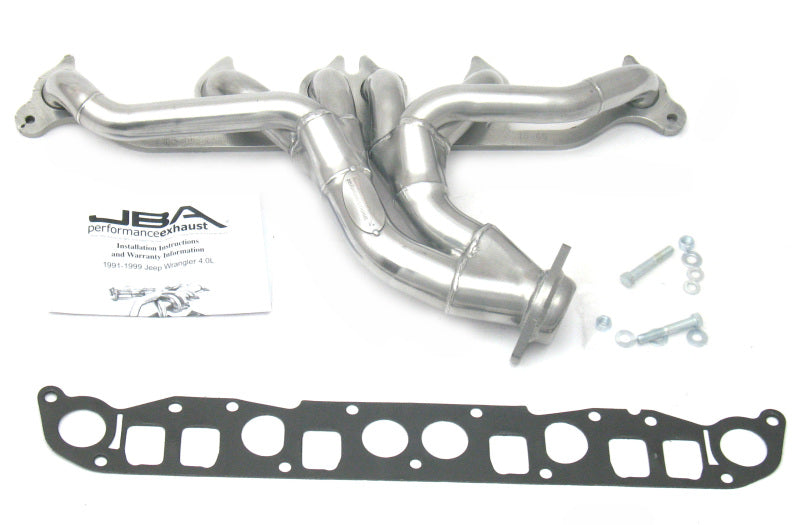 JBA 91-99 Jeep 4.0L Shorty Headers | Jeep Cherokee/Wrangler 84-07 (1526SJS)