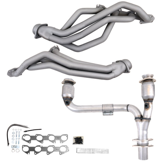 BBK Performance 19502 5.7 1.75" Long Tube Headers Titanium for 09-26 Ram 1500