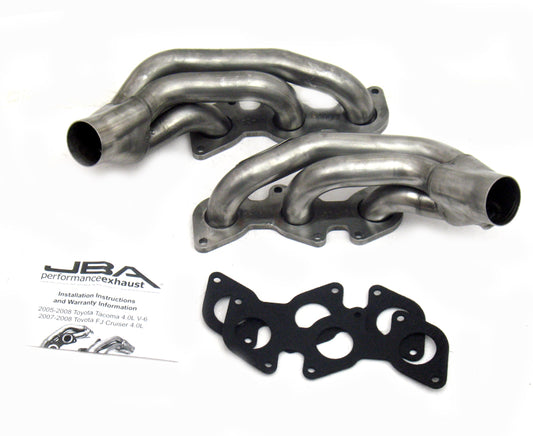 JBA 1-1/2in Raw SS Header | Toyota 4Runner/FJ Cruiser/Tacoma/Tundra (03-23) (2035S)