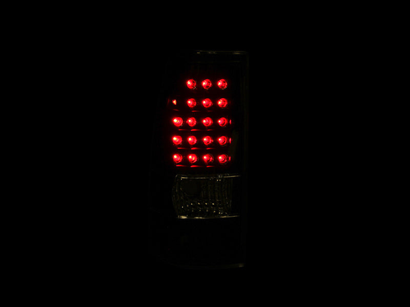 ANZO LED Black Taillights Pair | Chevrolet Silverado 1500 (99-07) (311012)
