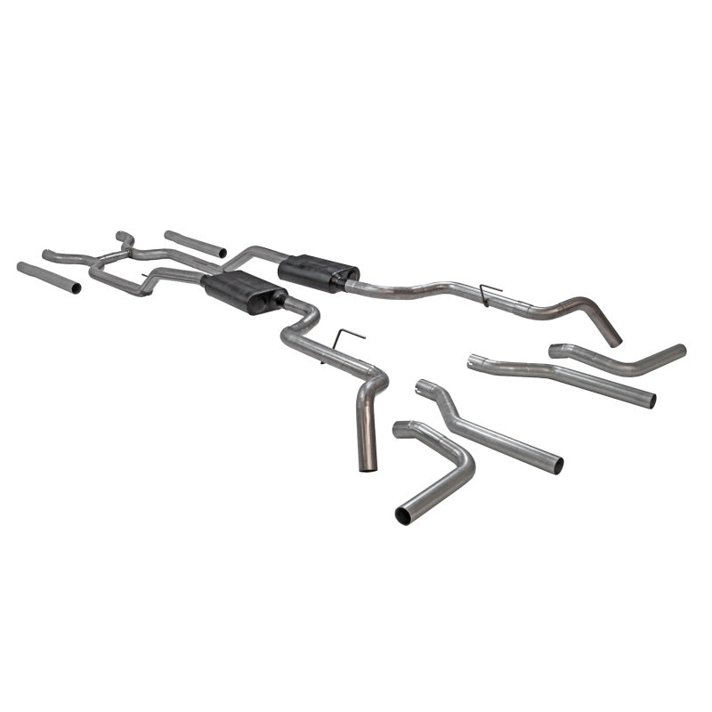 Flowmaster American Thunder SS Crossmbr-Back For C10 63-66 V8 (817937-12K)