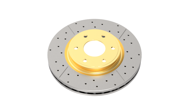 DBA Rear Street Series Drilled & Slotted Rotor | Cadillac Escalade (07-20) (DBA2011X)