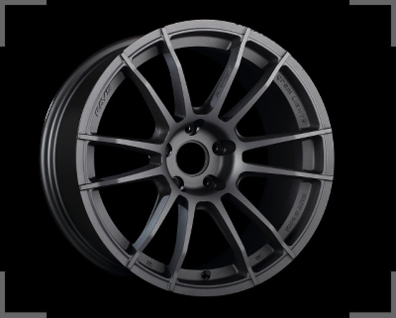 (set of 4) Gram Lights 57XR Matte Graphite | 18x9.5" +38mm | 5x114.3mm Wheel