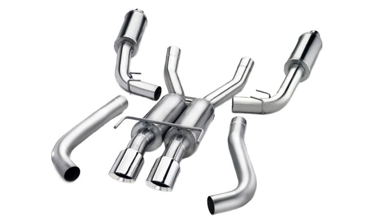 Corsa 2004-2008 Cadillac XLR 4.6L Polished Sport Cat-Back Exhaust