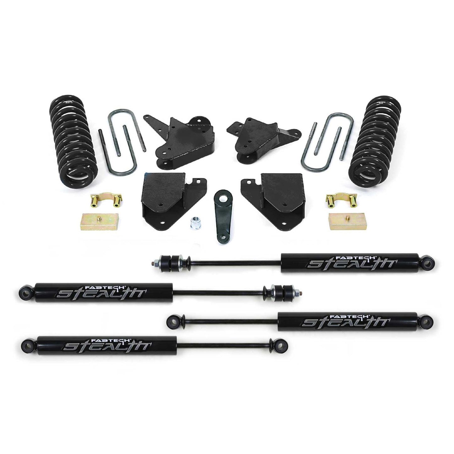 Fabtech 6" Basic System w/ Stealth | Ford F250 2WD V10 & Diesel (08-10) (K2062M)