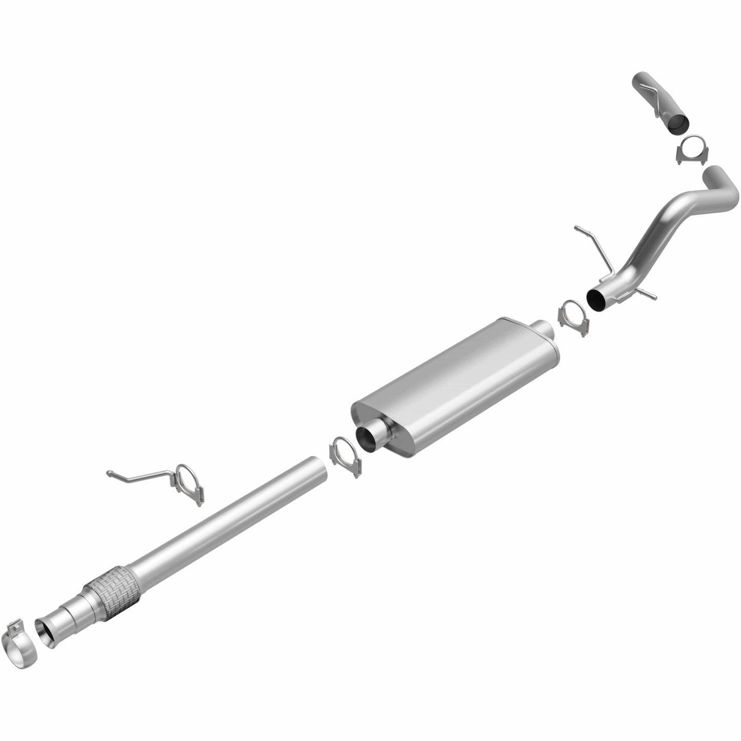 BRExhaust Direct-Fit Replacement Exhaust System 106-0291