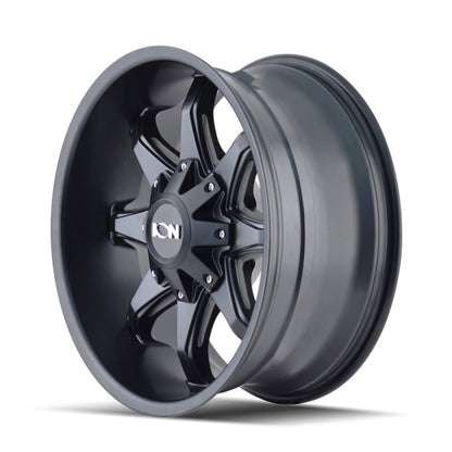ION Wheels Type 181 Satin Black/Milled Spokes | 17x9" -12mm | 5x114.3mm Wheel