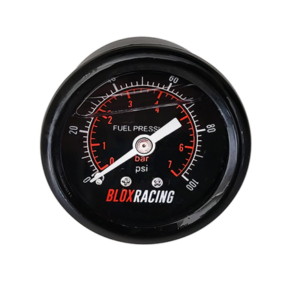 BLOX Racing Liquid Filled Fuel Pressure Gauge (BXGA-00125)