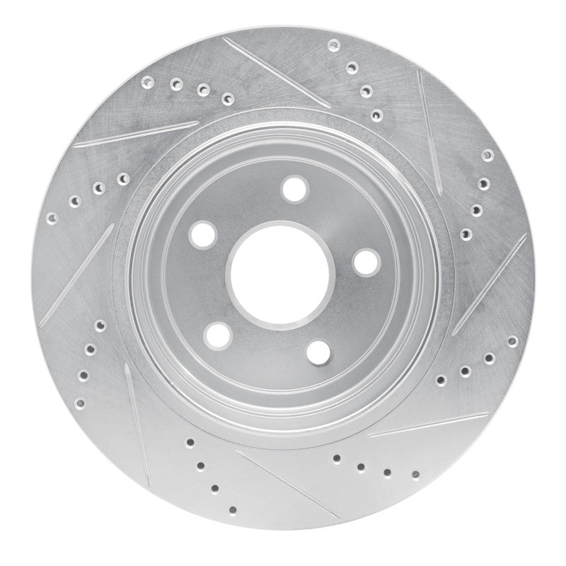 DFC D&S Brake Rotor (REAR LEFT): Dodge Durango 3.6L / 3.9L (12-25) - Silver