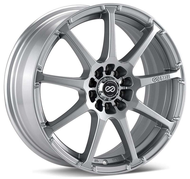Enkei EDR9 Matte Black | 17x8" +38mm | 5x100/114.3mm Wheel
