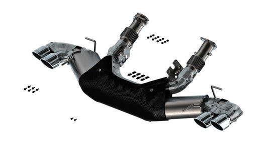 Borla 20-23 Chevy Corvette 6.2L V8 AT w/o NPP 3in S-Type Catback Exhaust | Chevrolet Corvette (140840)
