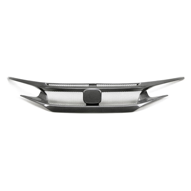Seibon CV-Style Carbon Fiber Front Grill | Honda Civic Type R (17-18) (FG17HDCVR-CV)