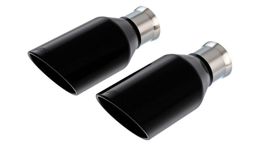 Borla 21-22 Dodge Ram 1500 TRX 6.2L V8 5in Black Chrome Tips | 2021-26 (60718BC)