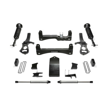 Fabtech 4" Performance Exhaust System w/ Downpipes 2.5" & 2.25" | GM C/K1500 Pickup (19-22) w/ Trail Boss/AT4 Package (K1140DL)