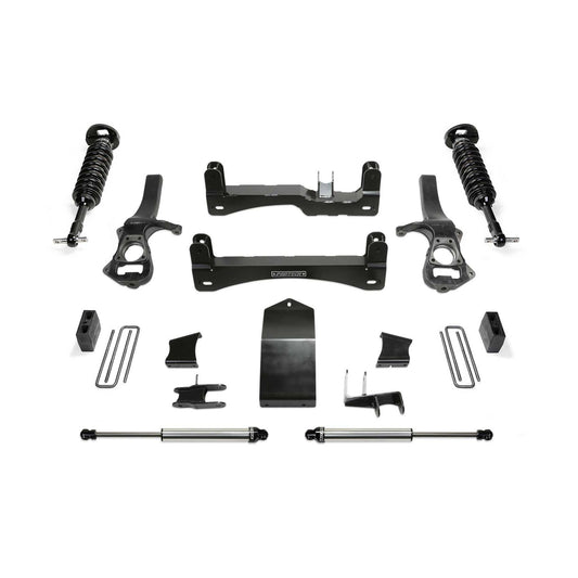 Fabtech 4" Performance System w/ Drilled & Slotted 2.5" & 2.25" | GM K1500 Pickup (19-22) w/ Trail Boss/AT4 Package Diesel (K1173DL)