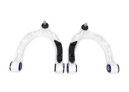 SuperPro ALOY0024K Front Upper Suspension Control Arm Kit for Tesla