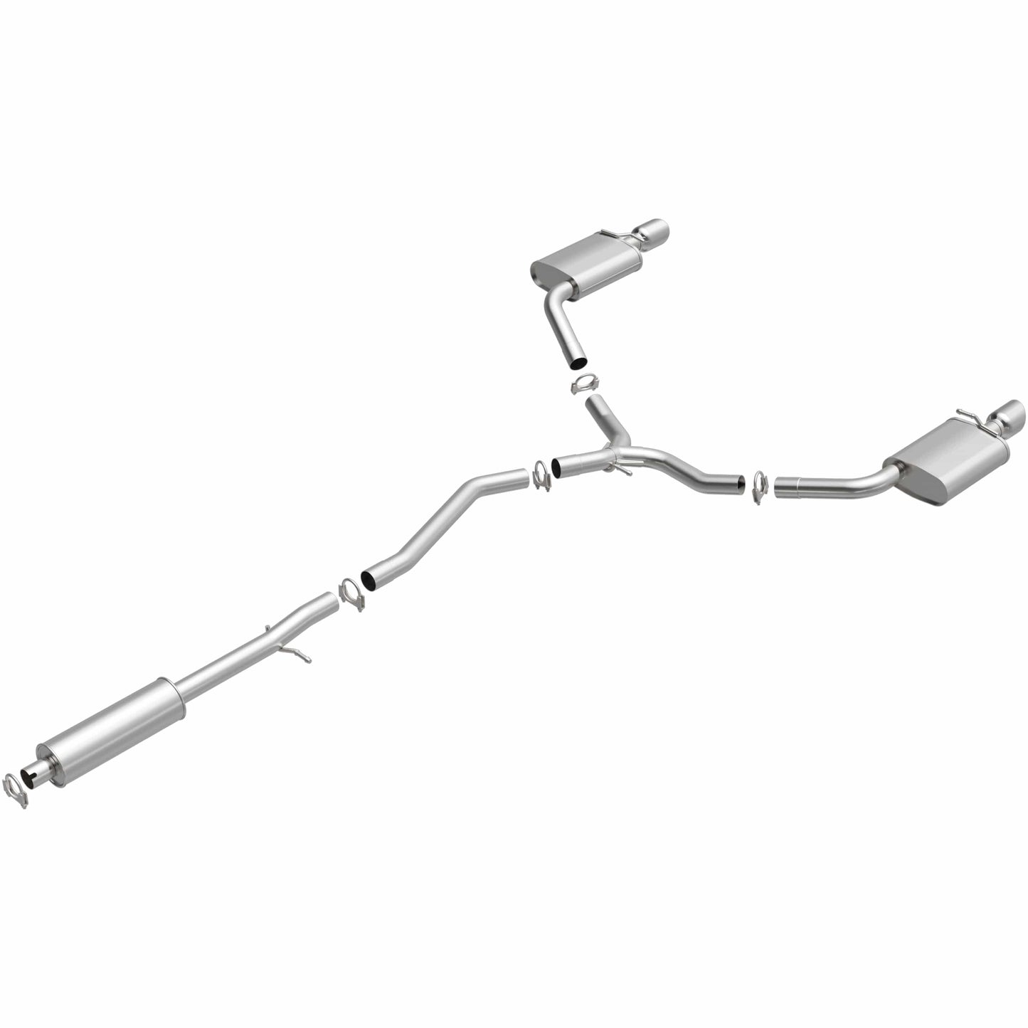 BRExhaust 2013-2019 Ford Taurus 3.5L Direct-Fit Replacement Exhaust System