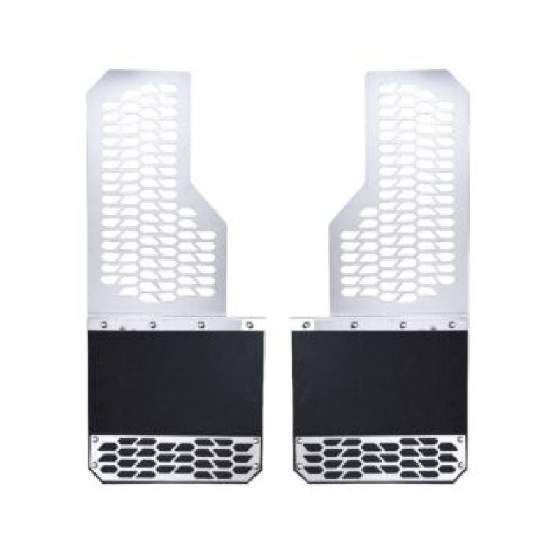 Putco 15-20 F-150 Brushed SS Mud Skins | Front/Rear (78110)