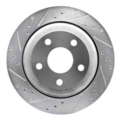 DFC D&S Silver Brake Rotor (REAR LEFT): Dodge Durango (11-25)