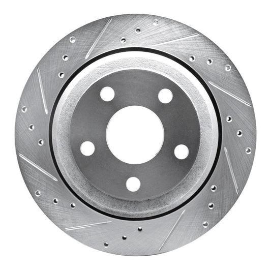 DFC D&S Silver Brake Rotor (REAR LEFT): Dodge Durango (11-25)