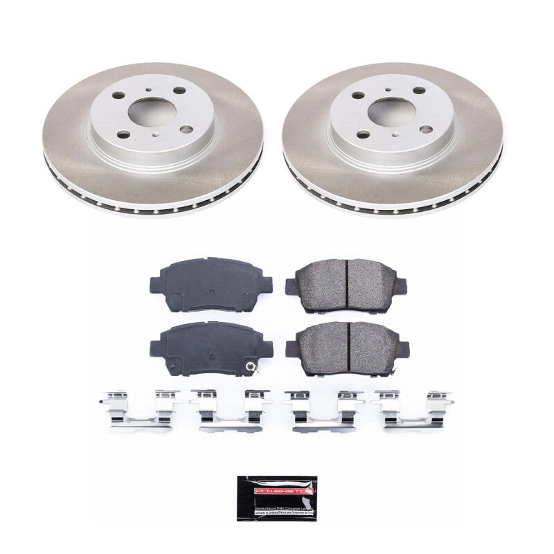 PowerStop Rotor Kit | 2001–2003 Toyota Prius (SC1153)