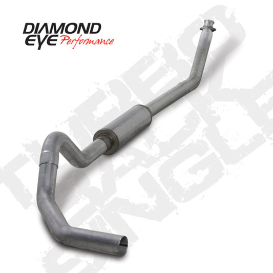 Diamond Eye 4in Turbo Back SGL | 94-02 Dodge Ram 2500/3500 Van (K4212A)