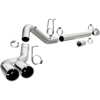 MagnaFlow 08-17 Ford F-250/350/450 4.6/6.7L DPF-Back SS 4in Dual Rear Exit | Ford Super Duty (17873)