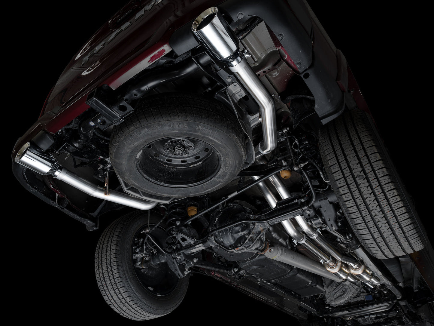 AWE Tuning 25+ RAM 1500 3.0TT 0FG Catback Touring Exhaust - Chrome Silver Tips (3015-32530)