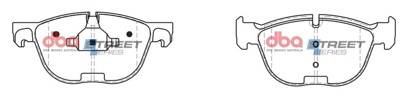 DBA Street Series Front Brake Pads | BMW X4 M40i (16-18) (DB2006SS)