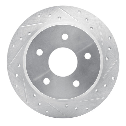 DFC D&S Silver Brake Rotor (REAR RIGHT): Jeep Grand Cherokee (99-04)