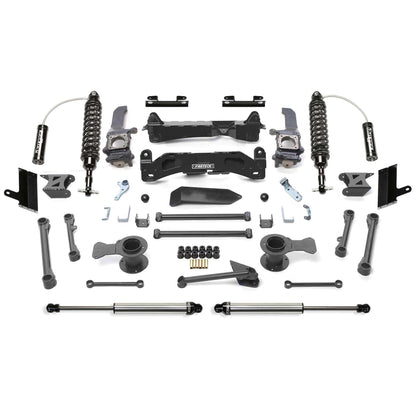 Fabtech 6" Performance System w/ Dual 2.5in C/O Resi & 2.25in | Toyota 4Runner 4WD (15-22) (K7068DL)