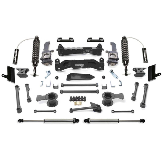 Fabtech 6" Performance System w/ Dual 2.5in Center Outlet Resonator & 2.25in | Toyota 4Runner 4WD (10-15) (K7061DL)
